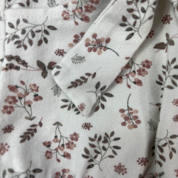 Toddler Girl Belted Floral Patterned Bubble Shorts - Picture 2 of 3